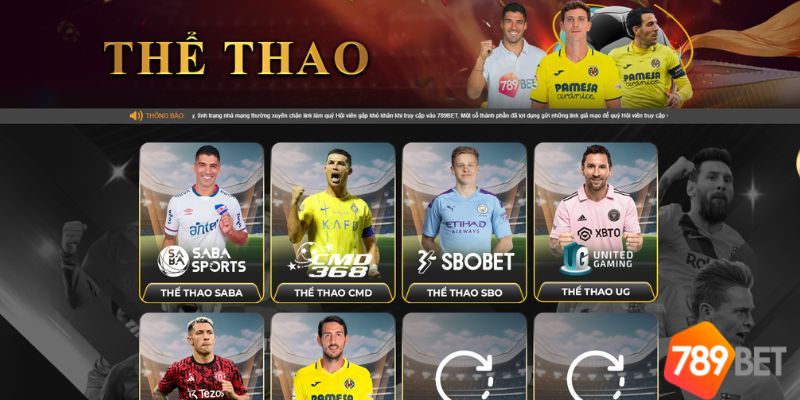 Những loại cá cược thể thao tại 789BET bạn nên trải nghiệm