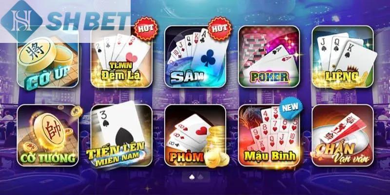 Các trò chơi game bài hấp dẫn, độc đáo tại nền tảng