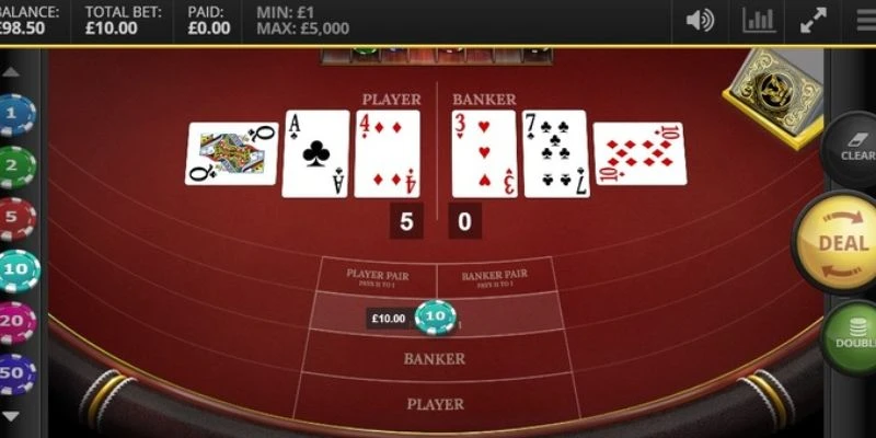 Bí kíp đánh baccarat hiệu quả